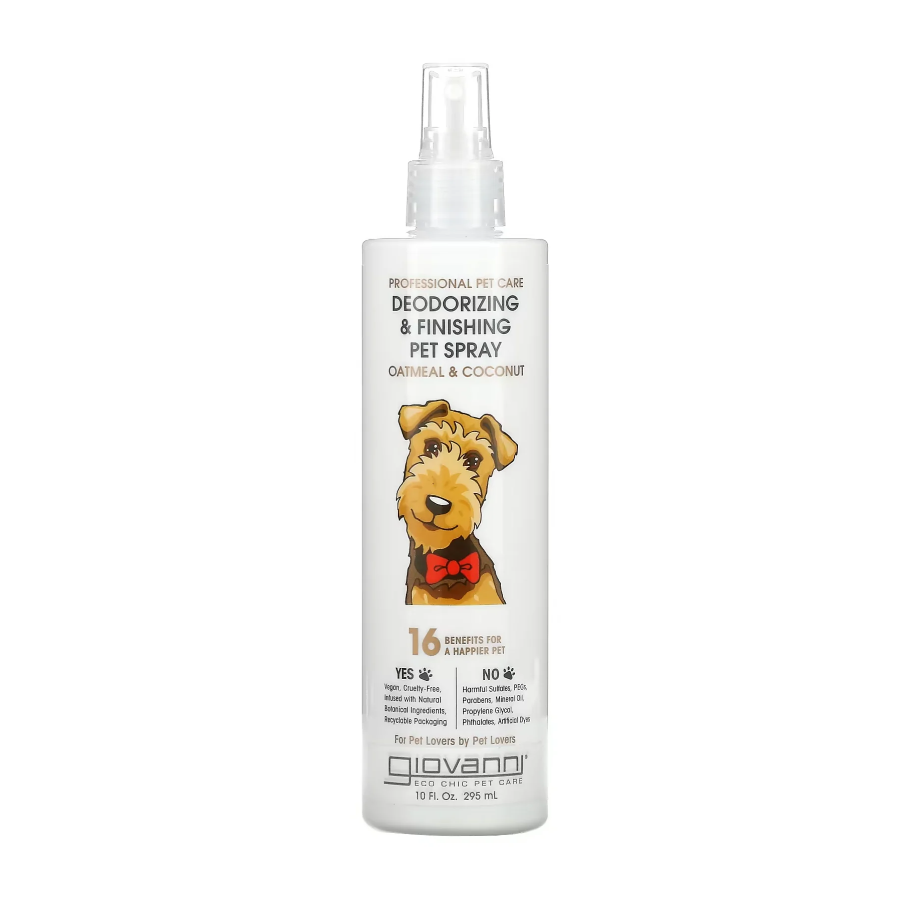 Giovanni Professional Pet Deodorizing & Finishing Spray 295ml, Instantly Neutralizes Odors - Image 4