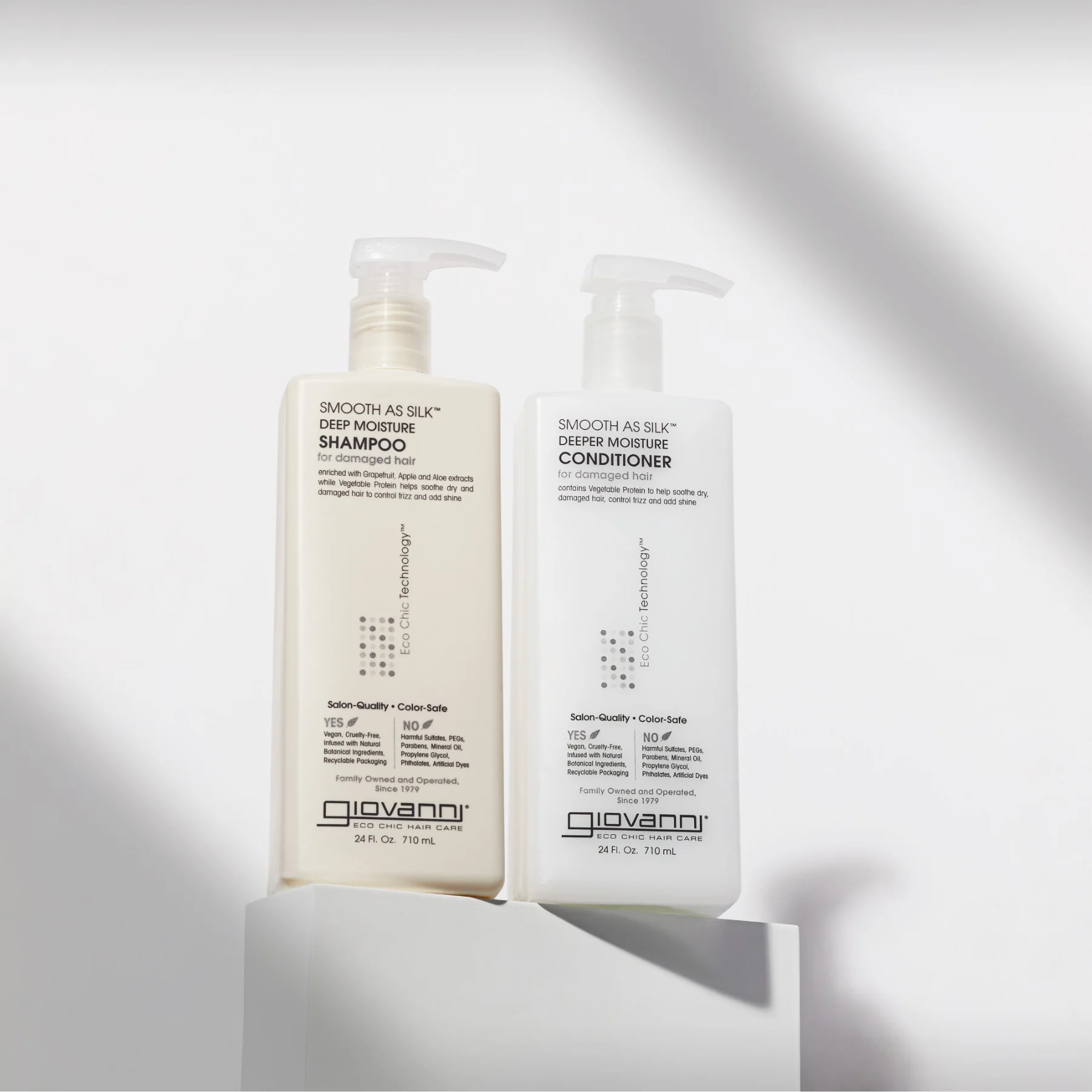 Giovanni Smooth As Silk Deep Moisture Shampoo, For Dry & Damaged Hair, 60mL, 250mL or 1L - Image 5