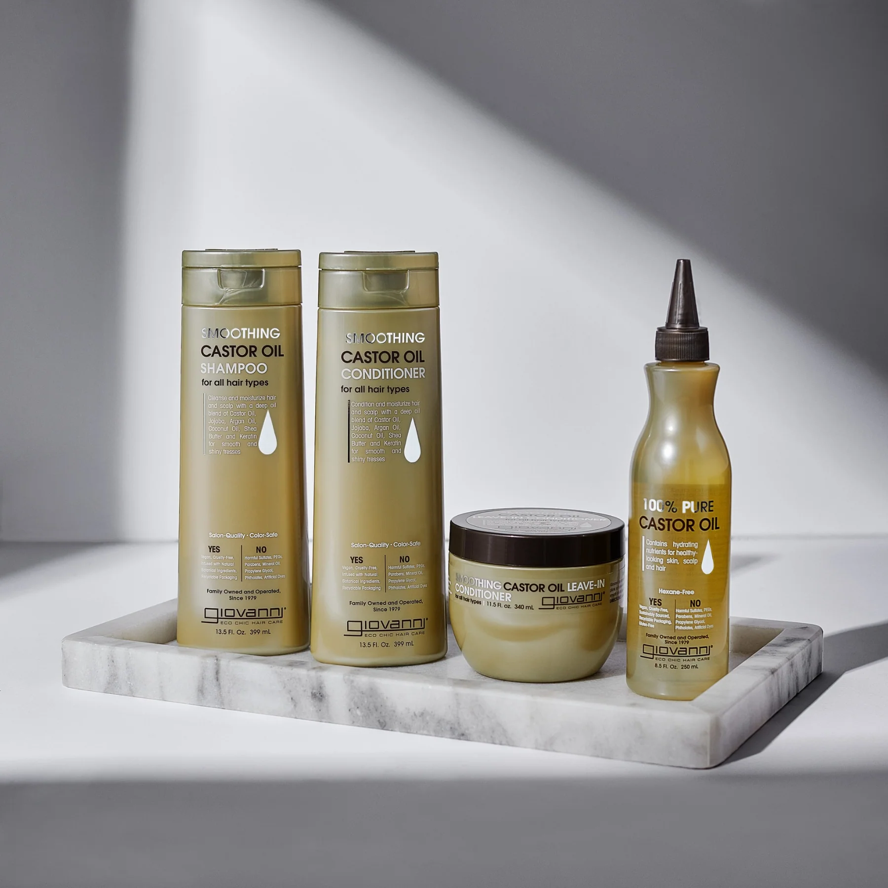 Giovanni Smoothing Castor Oil 250mL, Leaves Hair & Skin Feeling Beautifully Replenished - Image 5