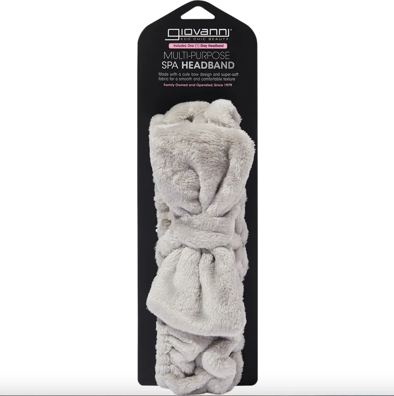 Giovanni Spa Headband, Grey