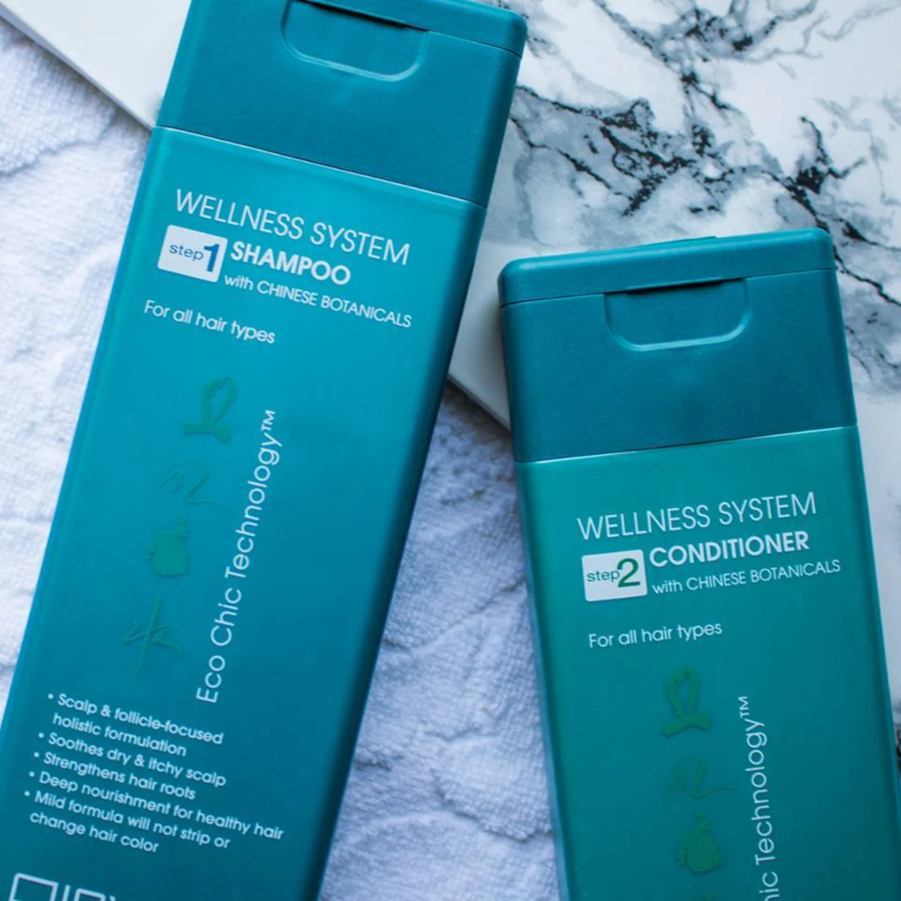 Giovanni Wellness System with Chinese Botanicals Shampoo 250mL, Deep Nourishment For Healthy Hair - Image 2