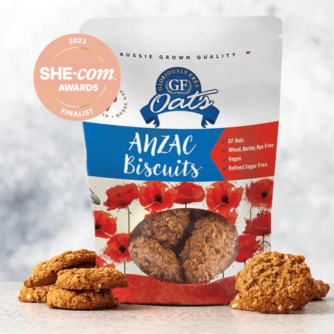 Gloriously Free Anzac Biscuits 200g, Refined Sugar Free & Wheat Free - Image 2