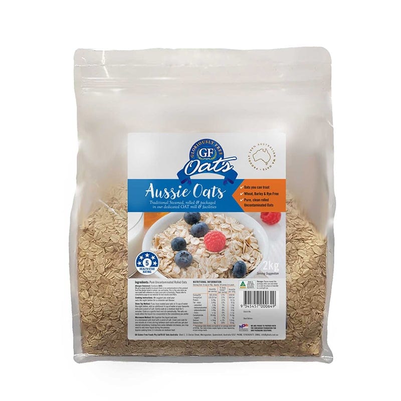 Gloriously Free Uncontaminated Aussie Oats 500g, 1kg Or 2kg, Traditional {Wheat, Rye & Barley Free} - Image 3