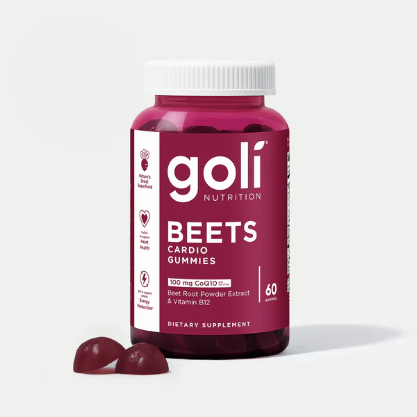 Goli Nutrition Gummies 60 Pieces, Beets