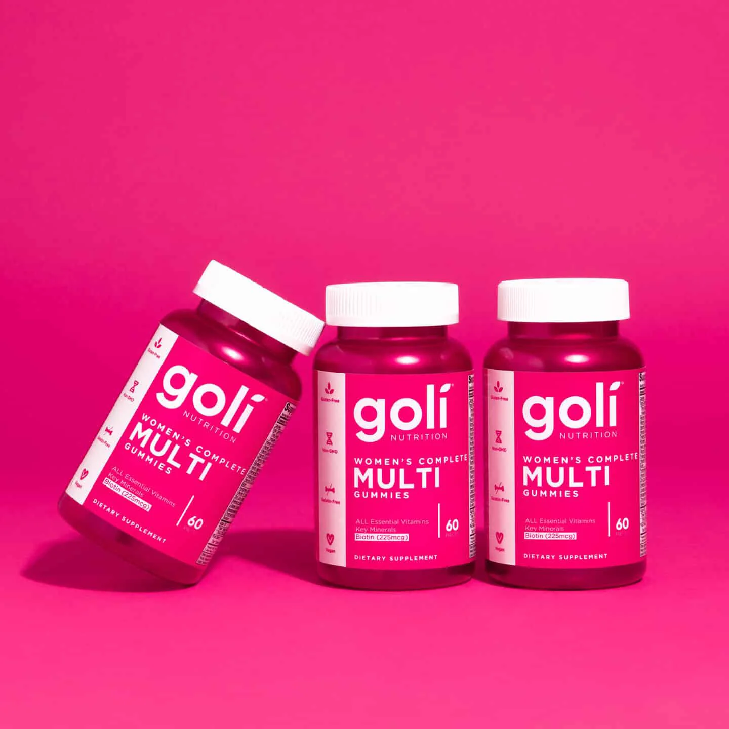 Goli Nutrition Gummies 60 Pieces, Women's Complete Multi - Image 2