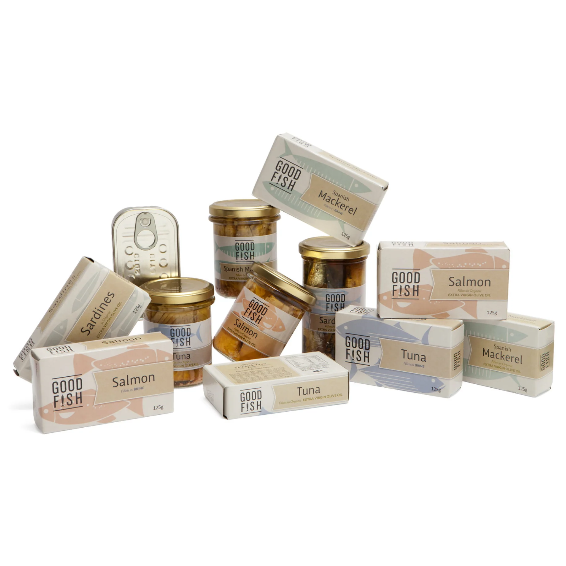 Good Fish Wild Caught Alaskan Salmon Fillets 120g, In Natural Water {BPA-Free Lining} - Image 4