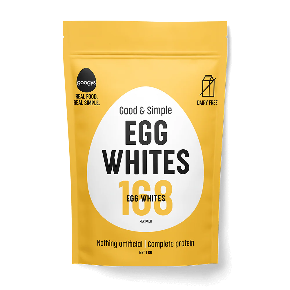 Googys Good & Simple Pure Egg Whites 350g Or 1Kg, A Complete Protein & FODMAP Friendly - Image 2