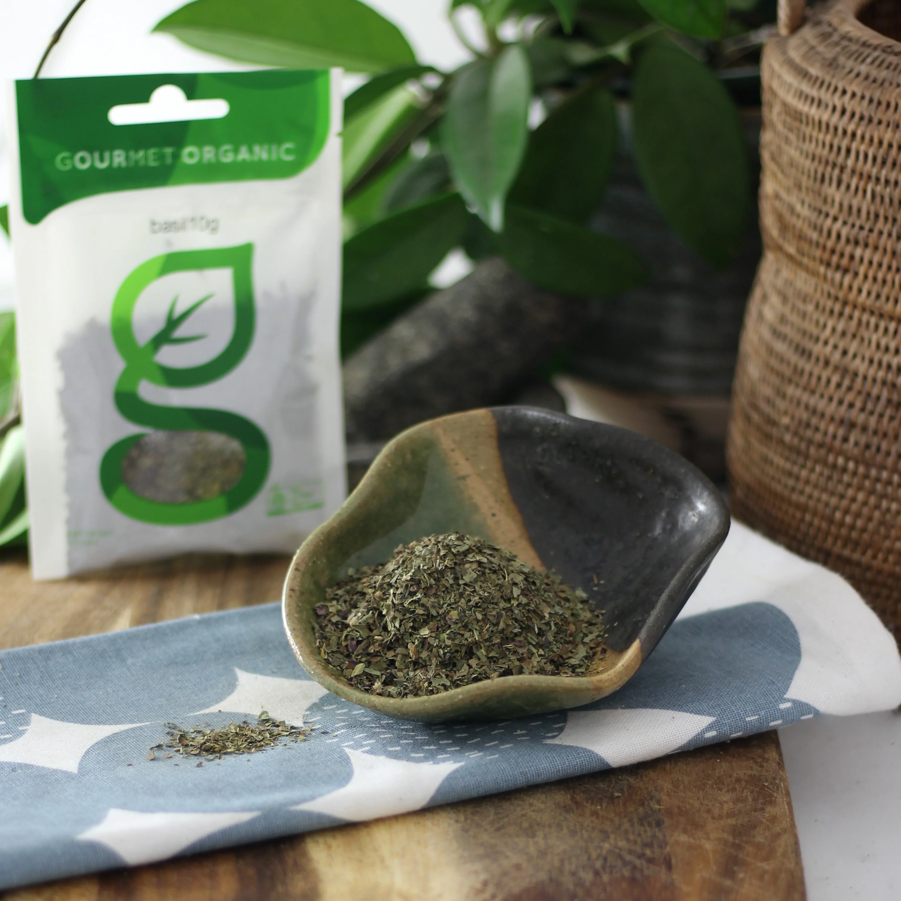 Gourmet Organic Basil 10g, Certified Organic - Image 2