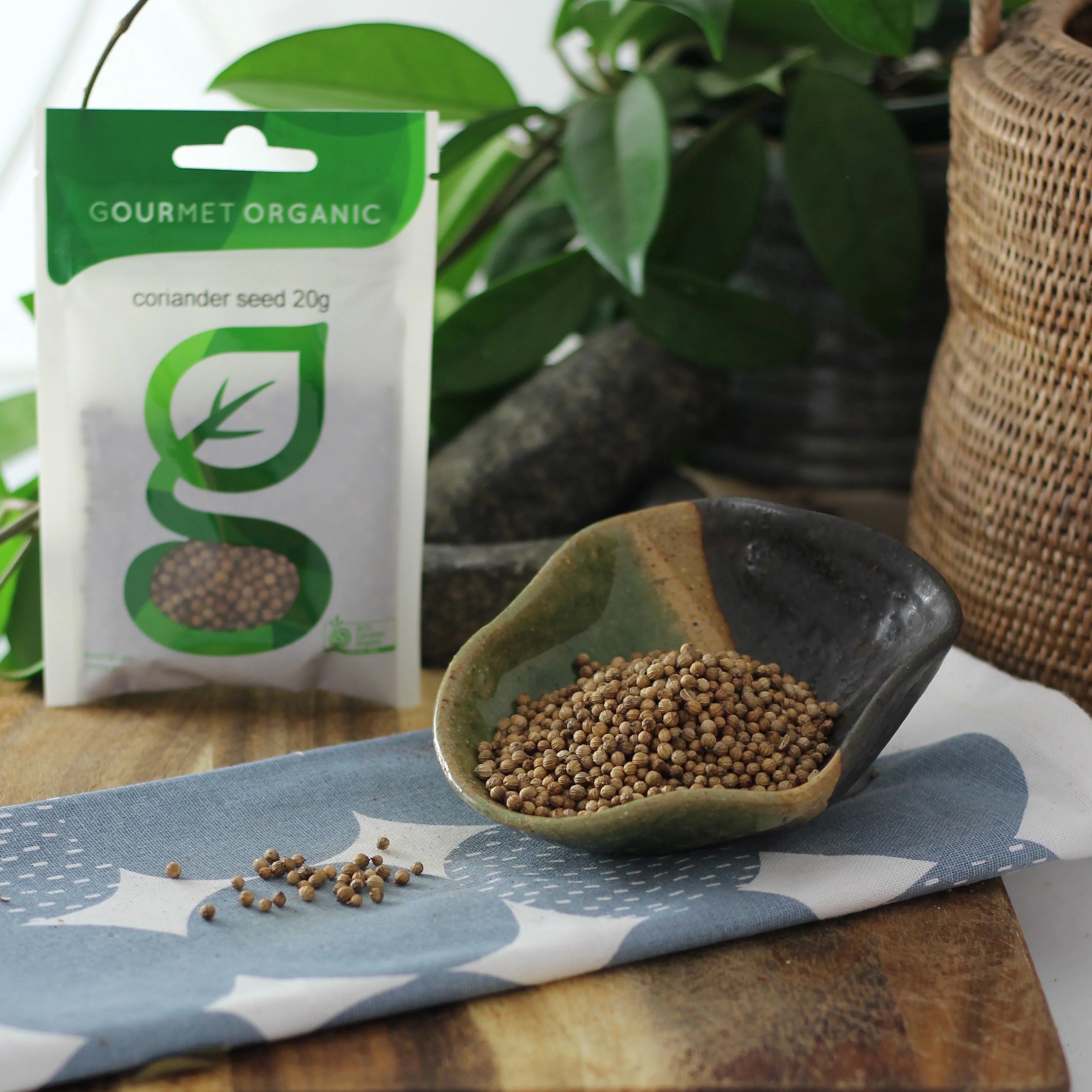 Gourmet Organic Coriander Seed 20g, Certified Organic - Image 2