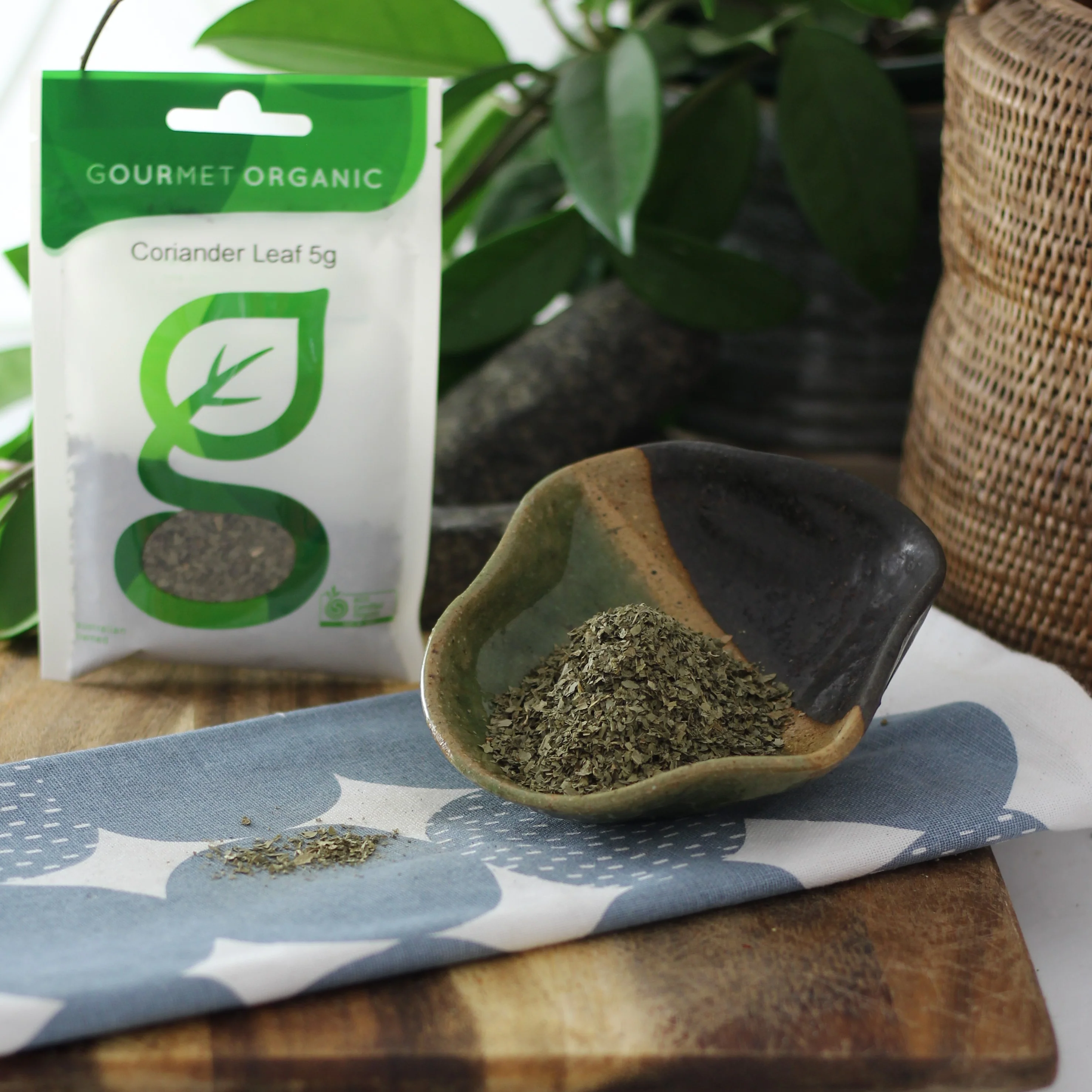 Gourmet Organic Coriander Leaf 5g, Certified Organic - Image 2