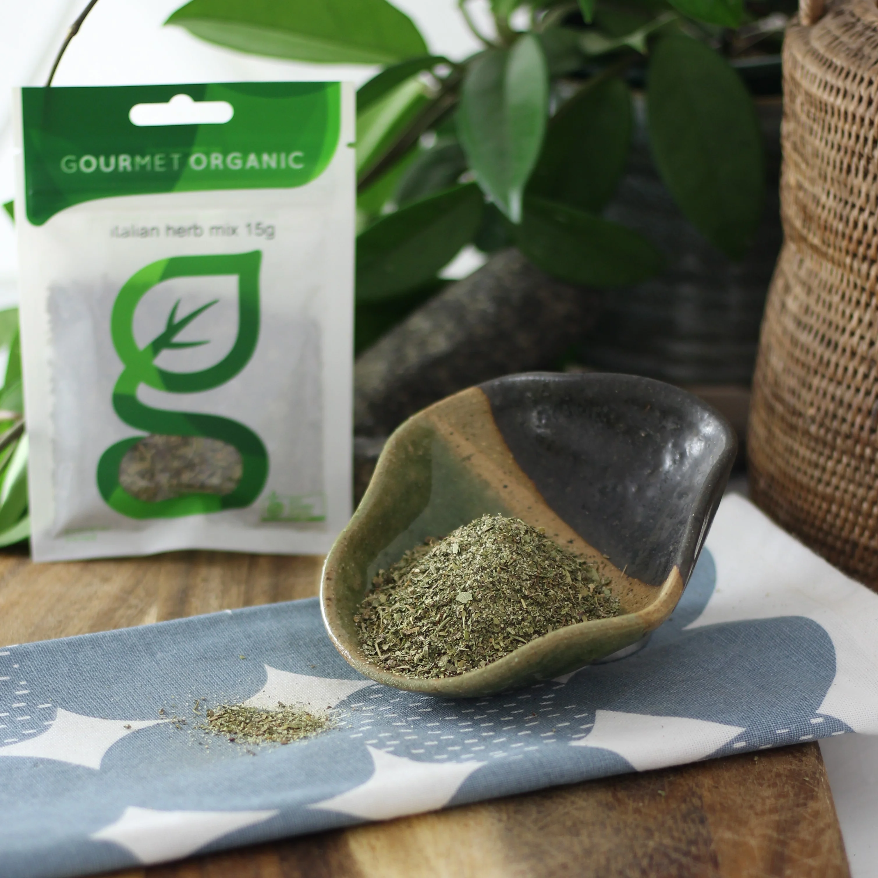 Gourmet Organic Italian Herb Mix 15g, Certified Organic - Image 2