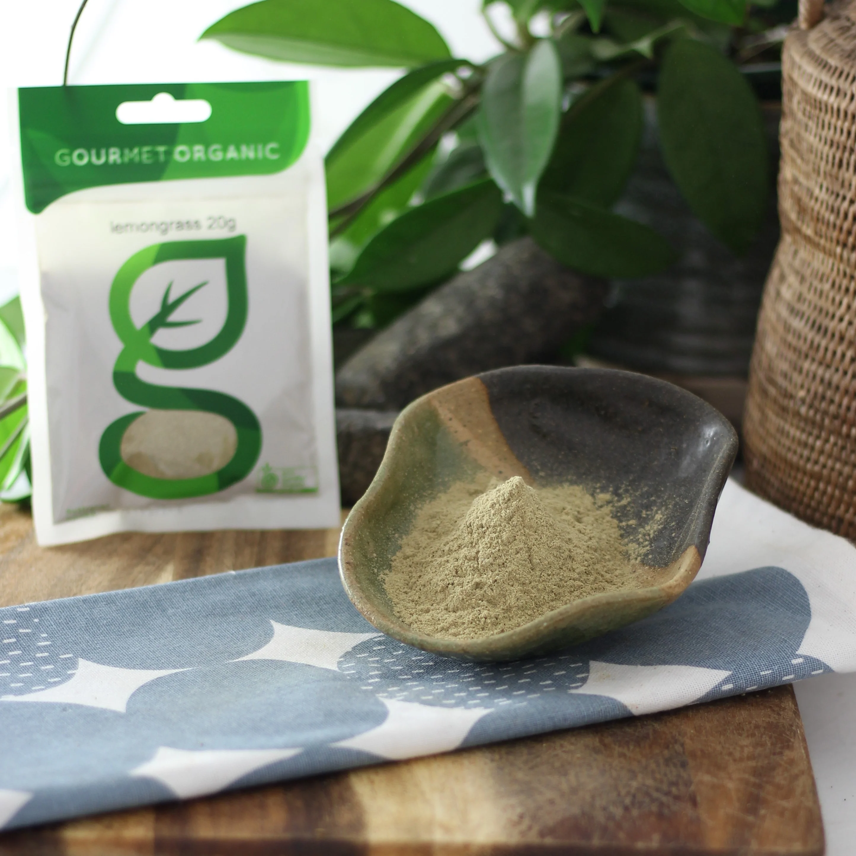 Gourmet Organic Lemongrass Powder 20g, Certified Organic - Image 2