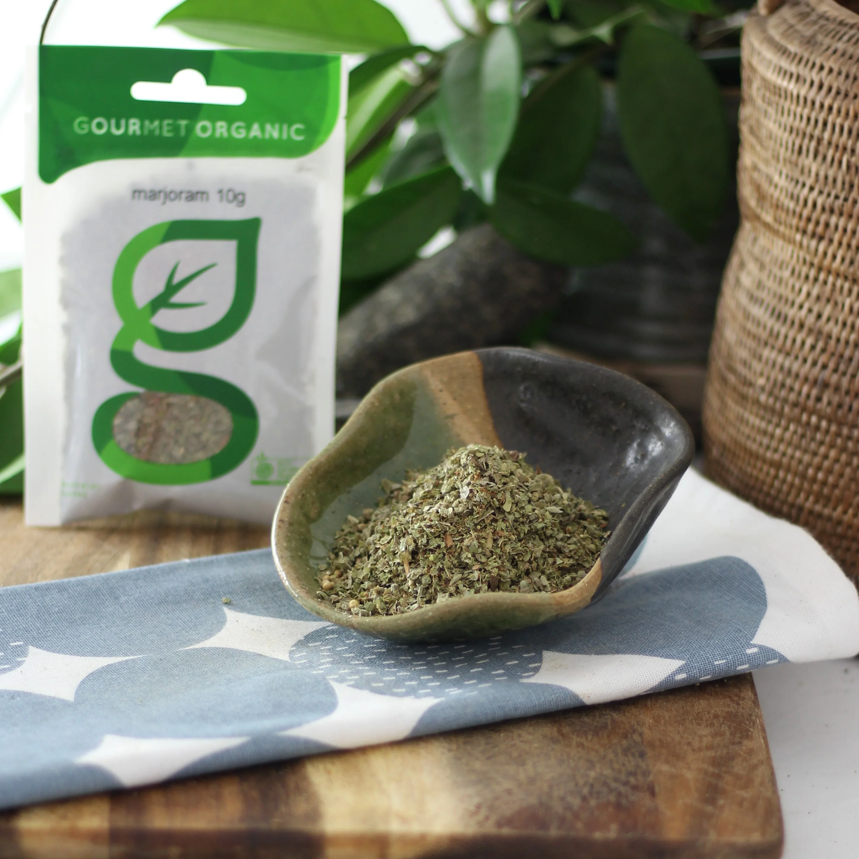 Gourmet Organic Certified Organic Marjoram 10g - Image 2