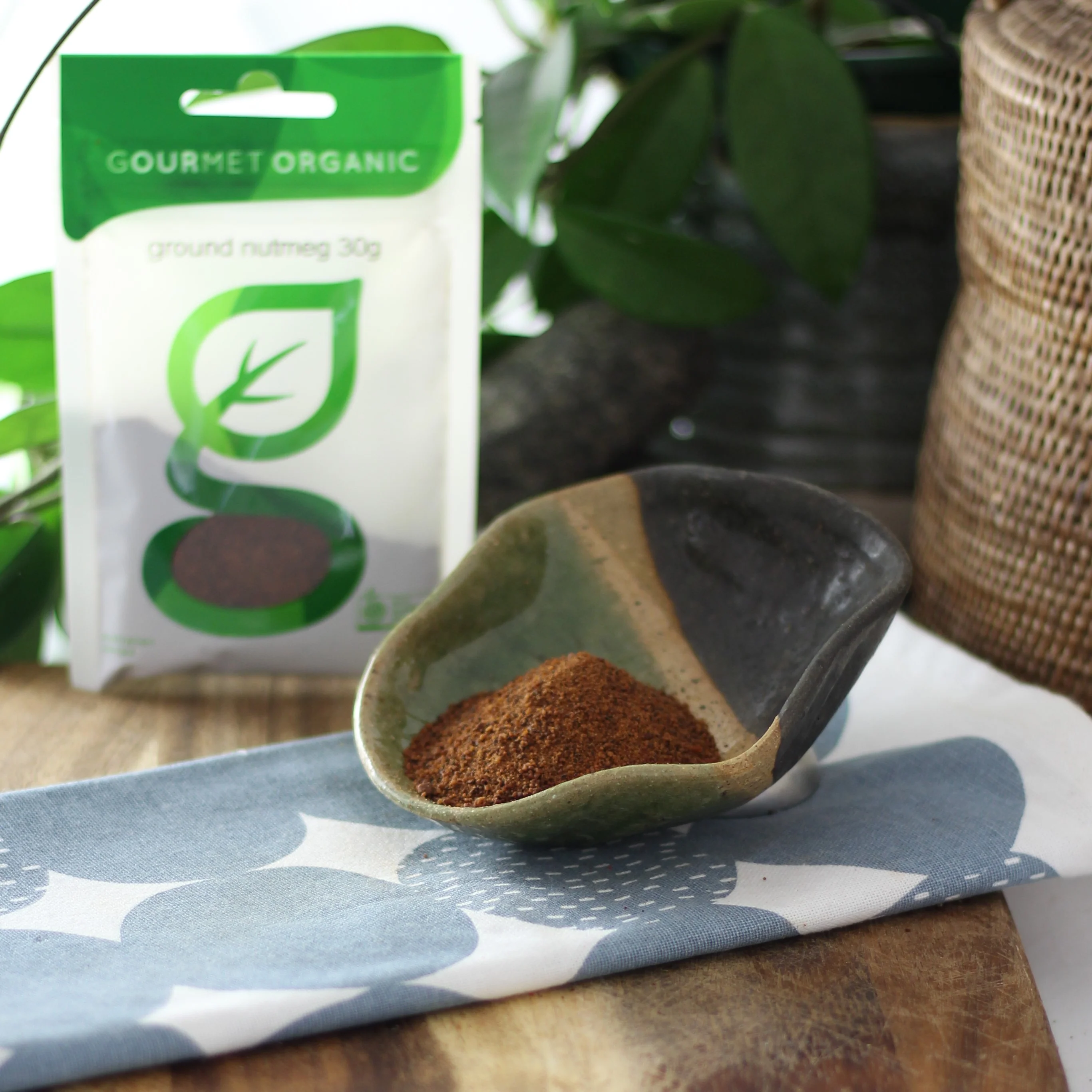 Gourmet Organic Nutmeg Ground 30g, Certified Organic - Image 2
