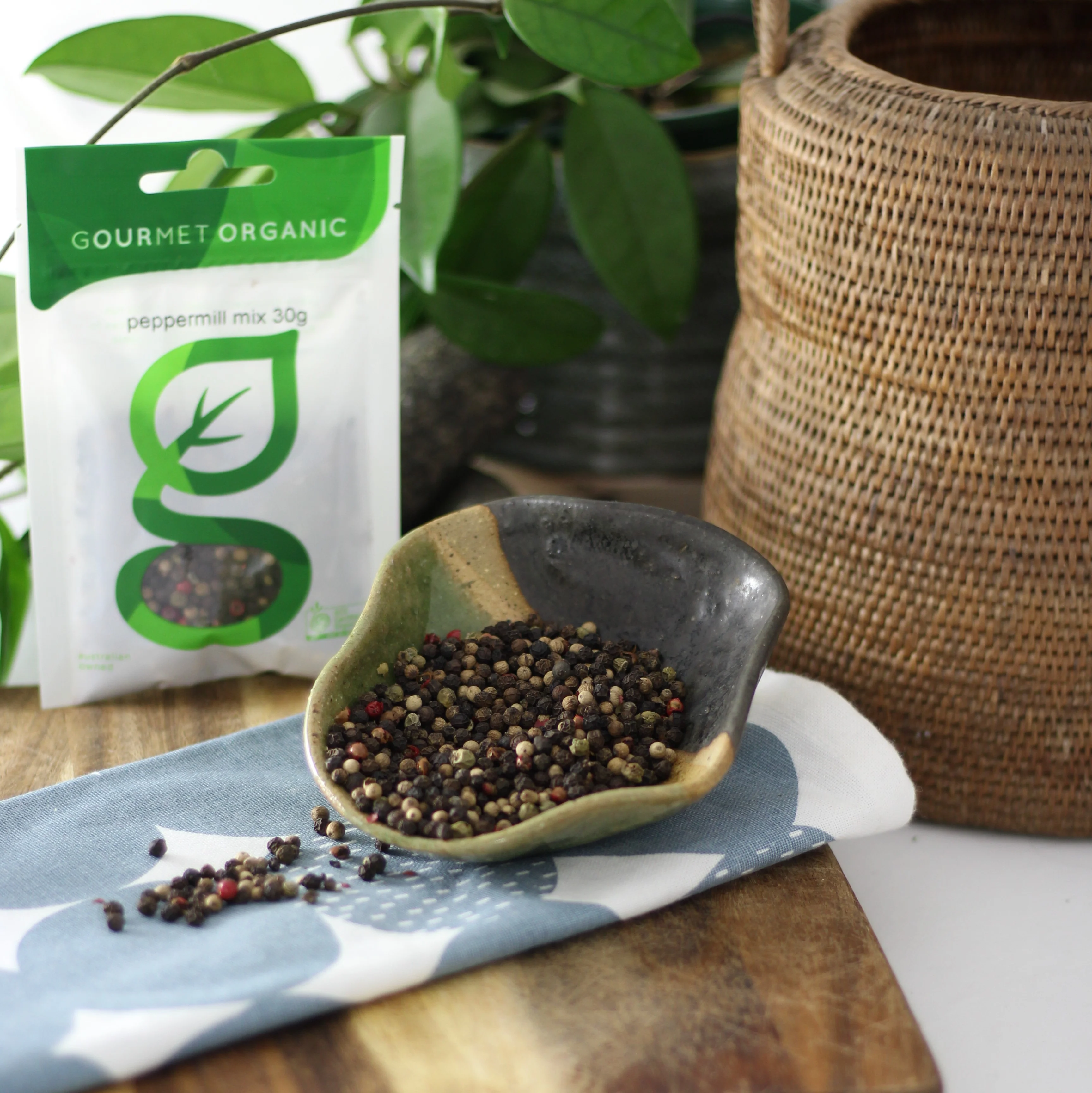 Gourmet Organic Peppermill Mix 30g, Certified Organic - Image 2