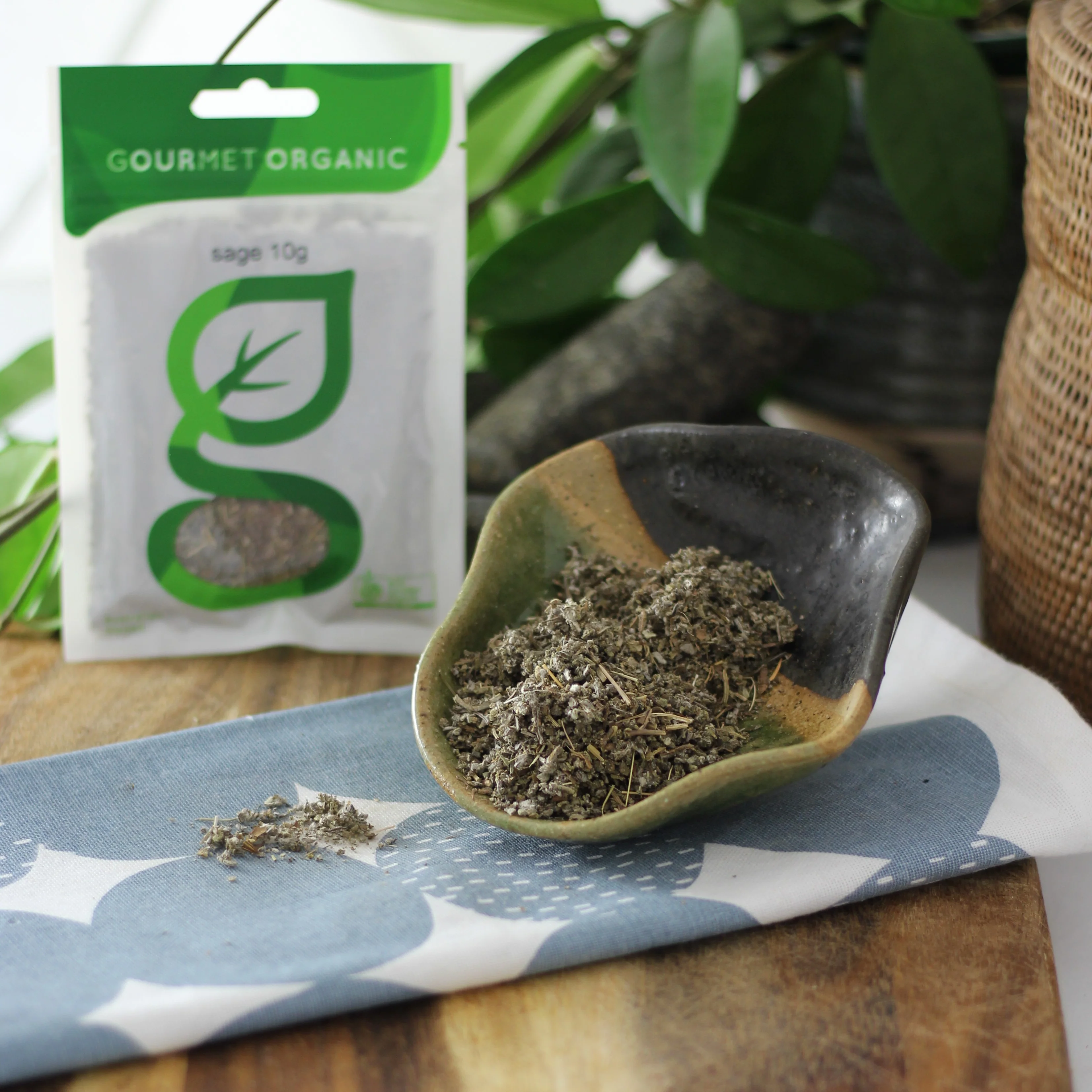 Gourmet Organic Sage 10g, Certified Organic - Image 2