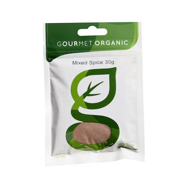Gourmet Organic Spice Mix 30g, Certified Organic