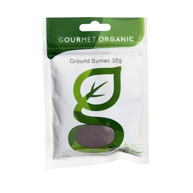 Gourmet Organic Sumac Ground 30g, Certified Organic