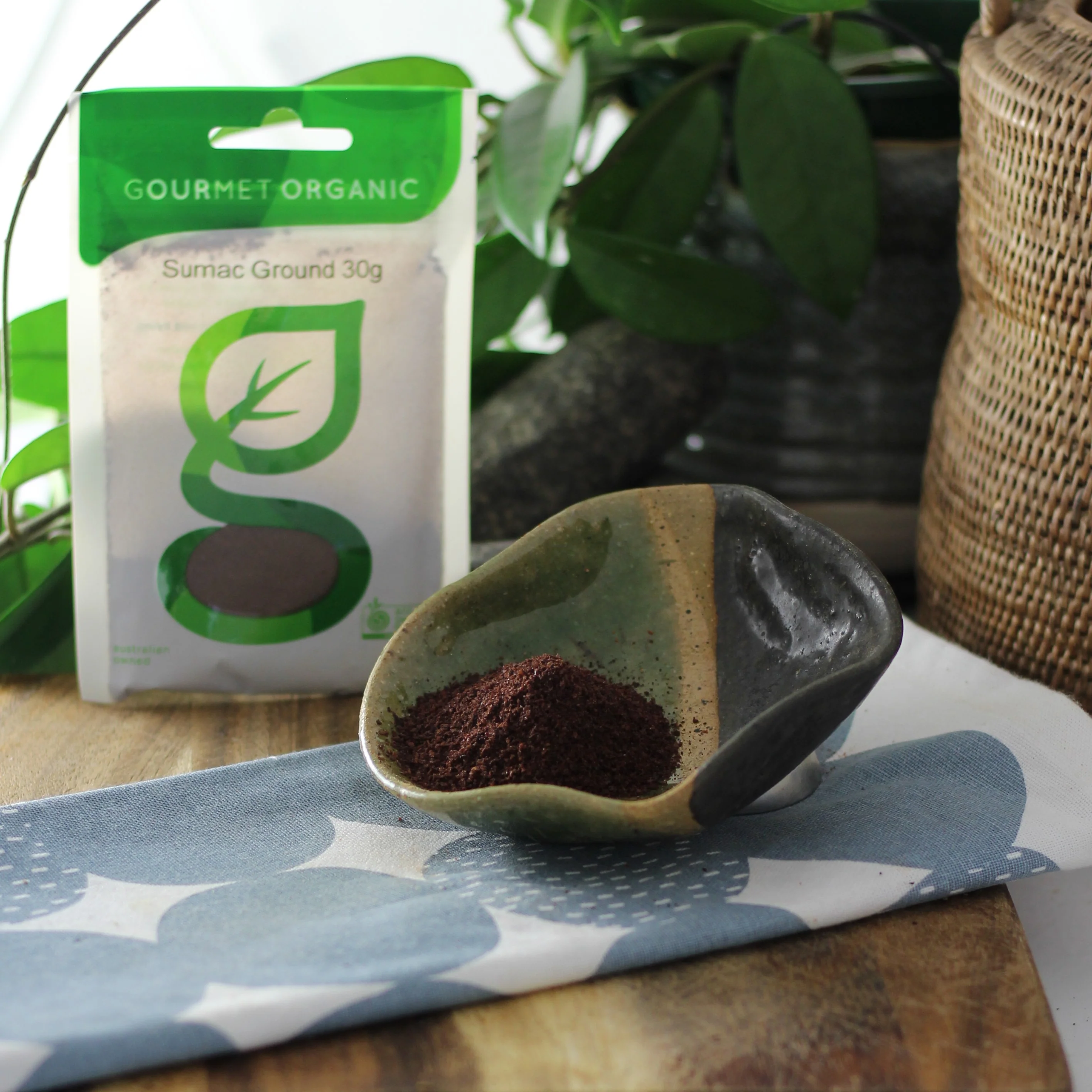 Gourmet Organic Sumac Ground 30g, Certified Organic - Image 2