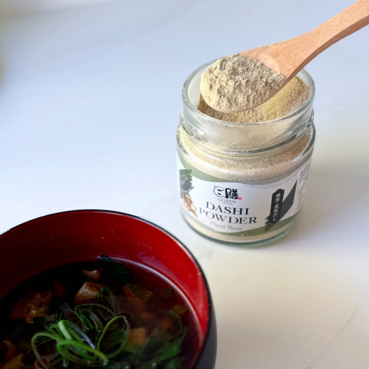 Gozen Dashi Powder Plant Base 60g, Perfect For Japanese Soup Base - Image 4