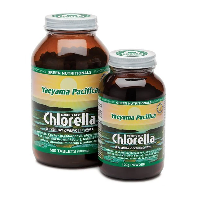 Green Nutritionals Yaeyama Pacifica Chlorella Tablets (500mg), 200 Or 500 Tablets; A Powerful Detoxifying Agent - Image 3