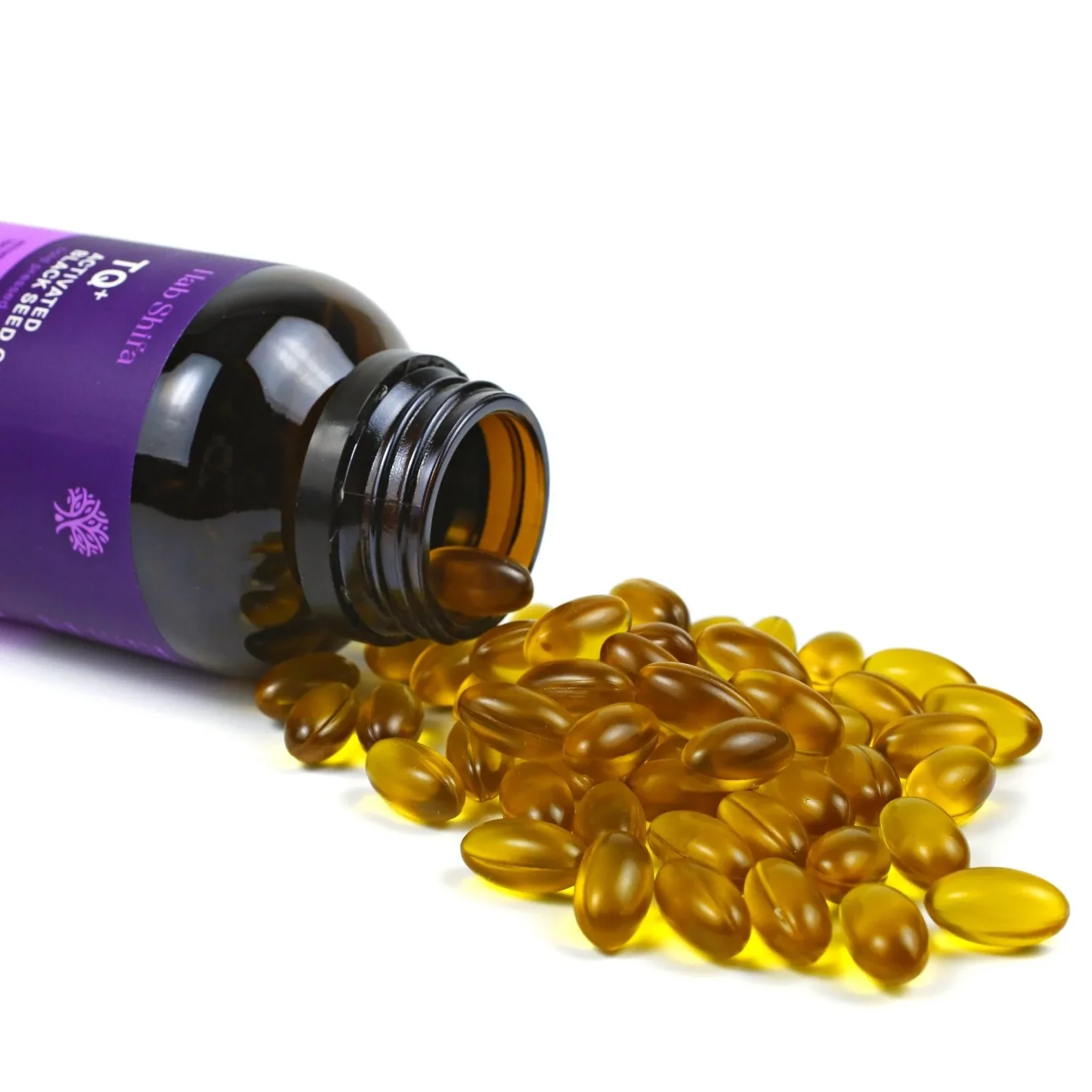Hab Shifa TQ+ Organic Black Seed Oil 500mg 60 Or 120 VegeCapsules, Cold Pressed - Image 4