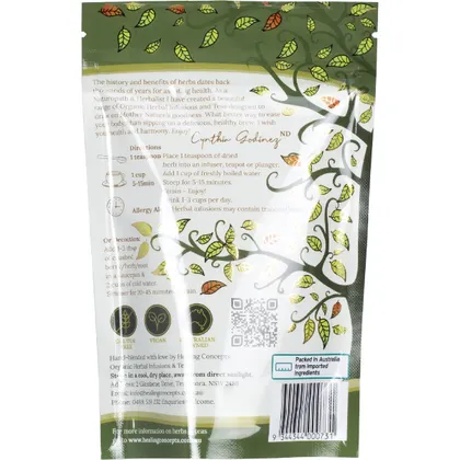 Healing Concepts Certified Organic Rosehip Shells Tea 50g, High In Vitamin C - Image 2