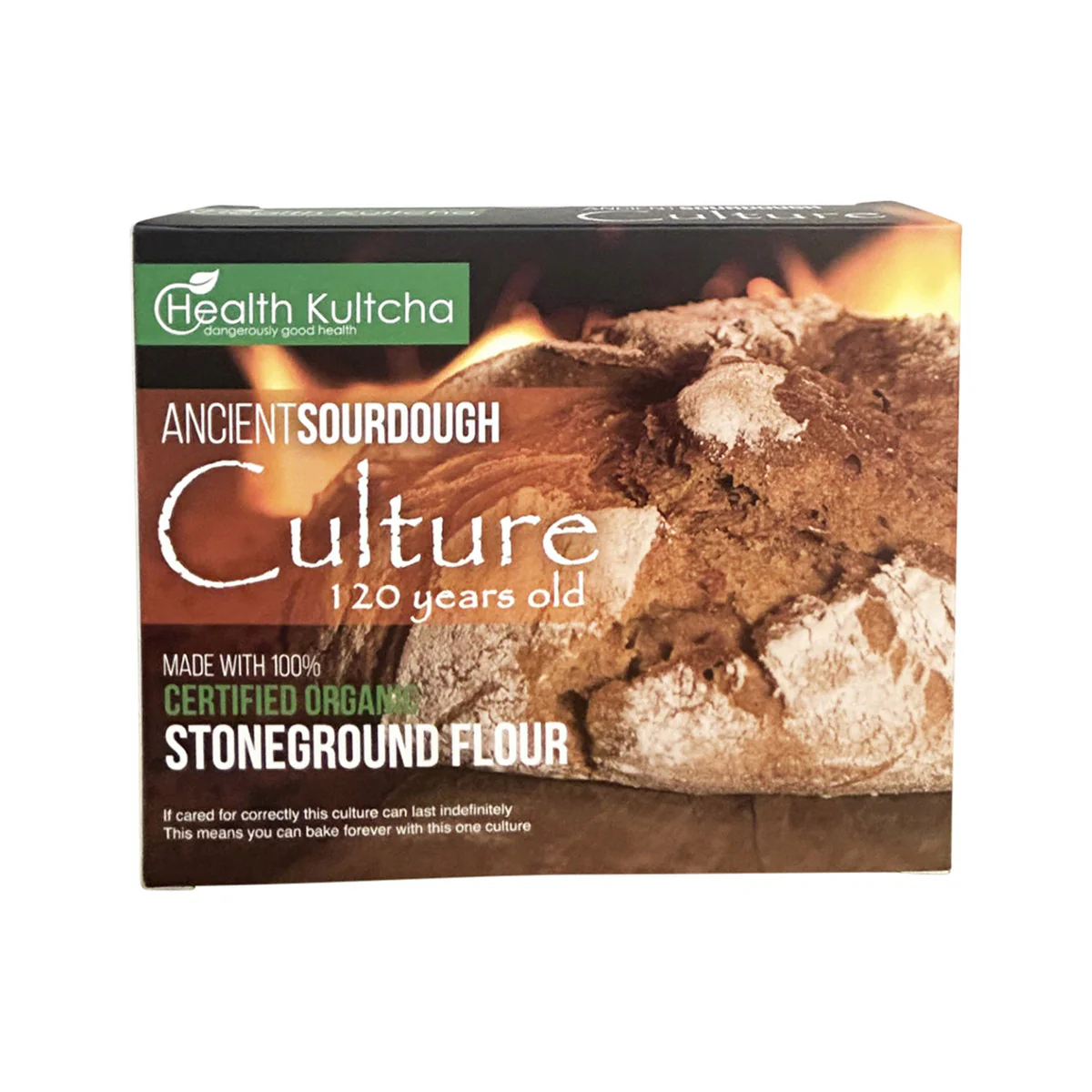 Health Kultcha Ancient Sourdough Culture, Made With 100% Australian Certified Organic Stoneground Flour - Image 4
