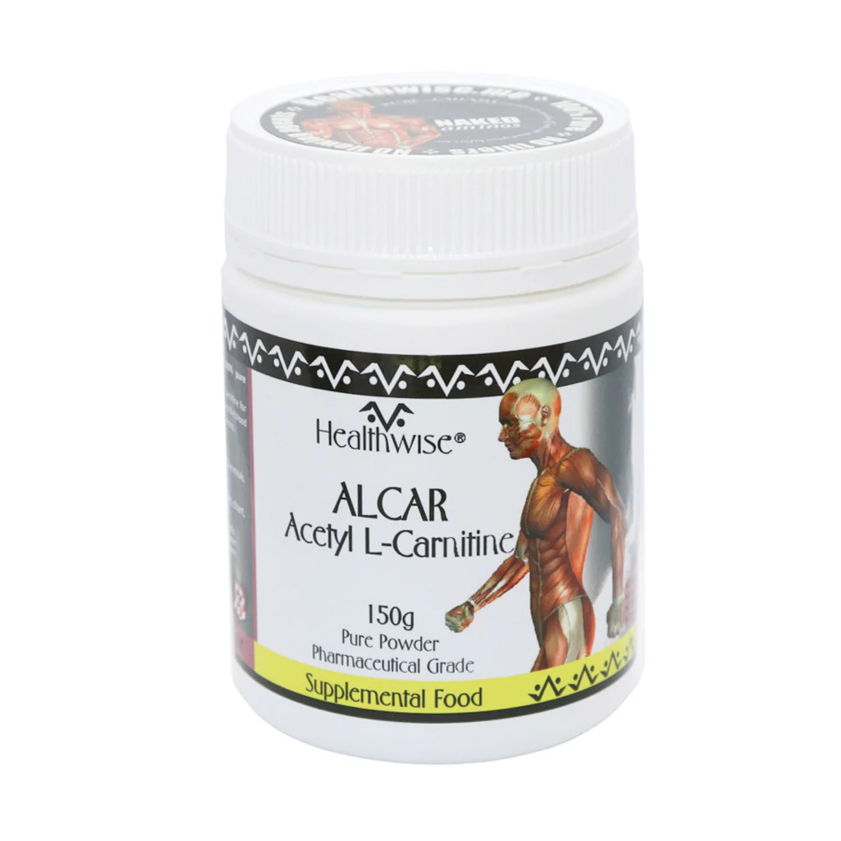 Healthwise ALCAR Acetyl-L-Carnitine 60g Or 150g, Burn Fat Into Fuel - Image 2