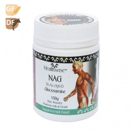 Healthwise NAG; N-Acetyl-D-Glucosamine 150g, For Joint Health
