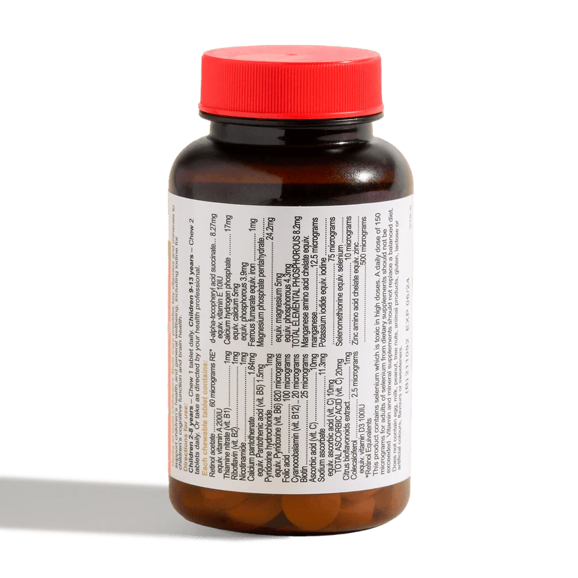 Herbs Of Gold Children's Multi Care, 60 Chewable Tablets (Vegan) - Image 4