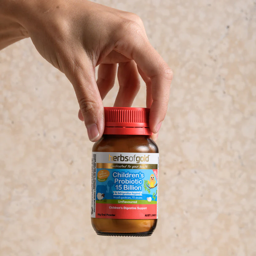 Herbs Of Gold Children's Probiotic 15 Billion, 50g Unflavoured Powder (Vegan) - Image 2