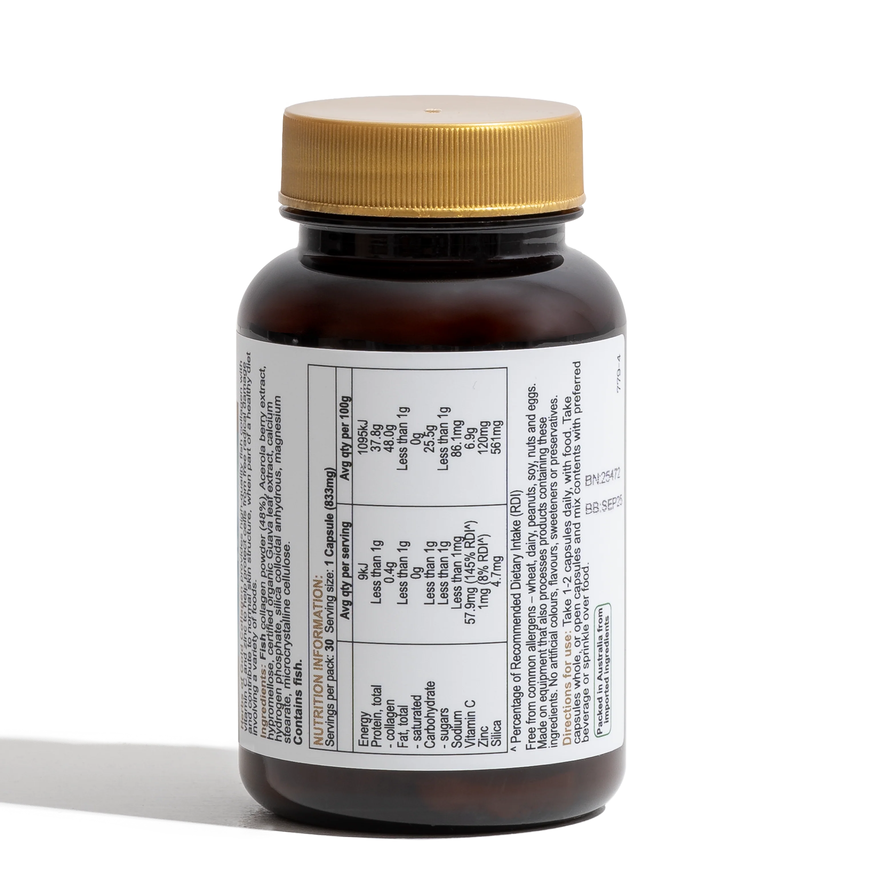 Herbs Of Gold Collagen, 30 Capsules - Image 4