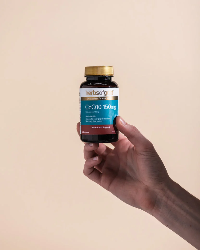 Herbs Of Gold CoQ10 150mg, 60 Or 120 Tablets - Image 3