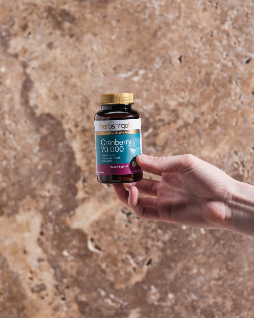 Herbs Of Gold Cranberry 70 000, 50 Tablets (Vegan) - Image 3