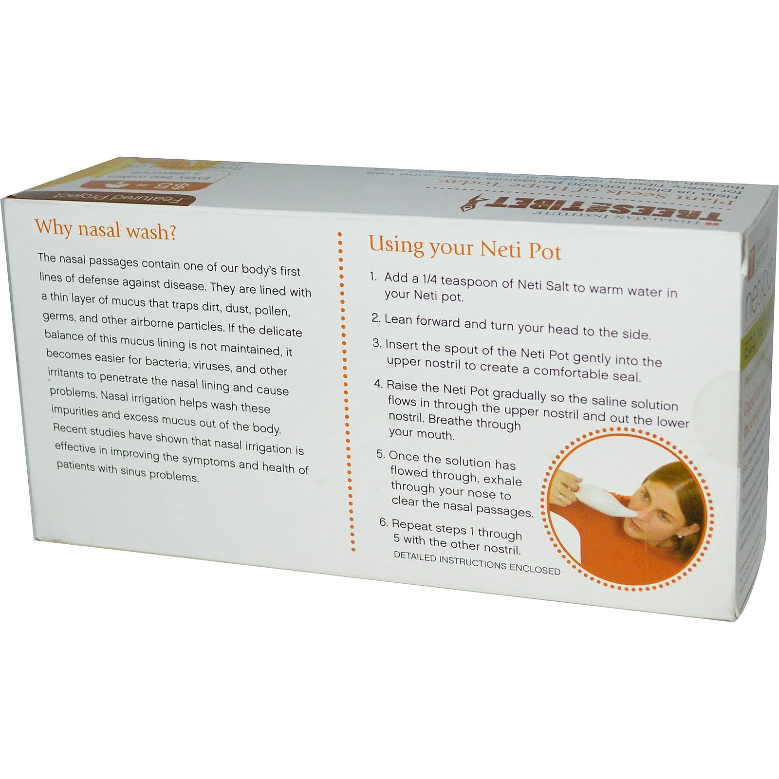 Himalayan Institute Neti Salt For Neti Pot 340g - Image 2
