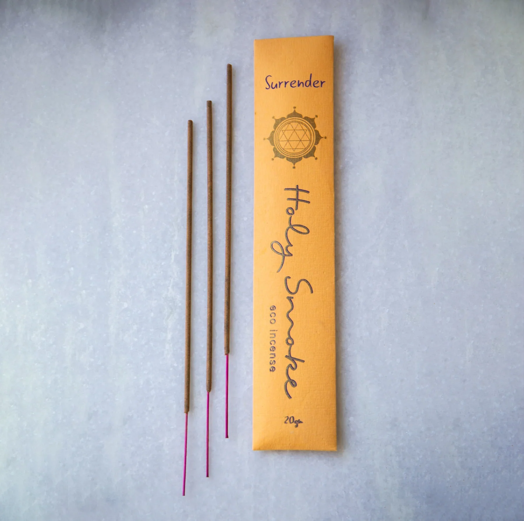 Holy Smoke Eco Incense 20g, Surrender Fragrance
