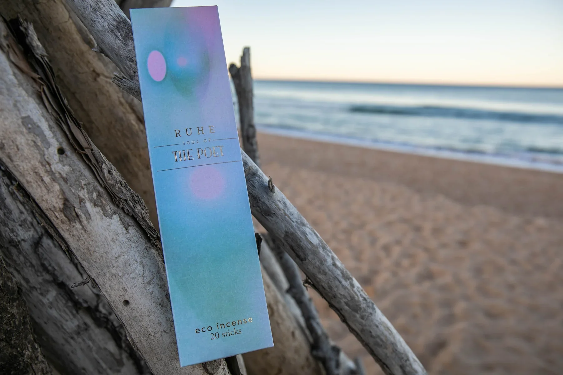 Holy Smoke Eco Incense The Poet 20 Sticks, Dreamlike Creative Stillness