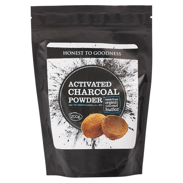 Honest To Goodness Activated Coconut Charcoal Powder 200g, From Organic Coconut Husks