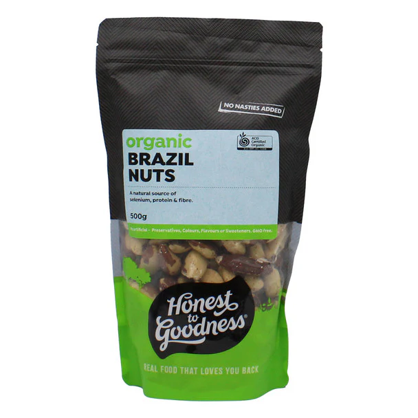 Honest To Goodness Certified Organic Brazil Nuts 200g Or 500g, An Energy Dense Nut - Image 2