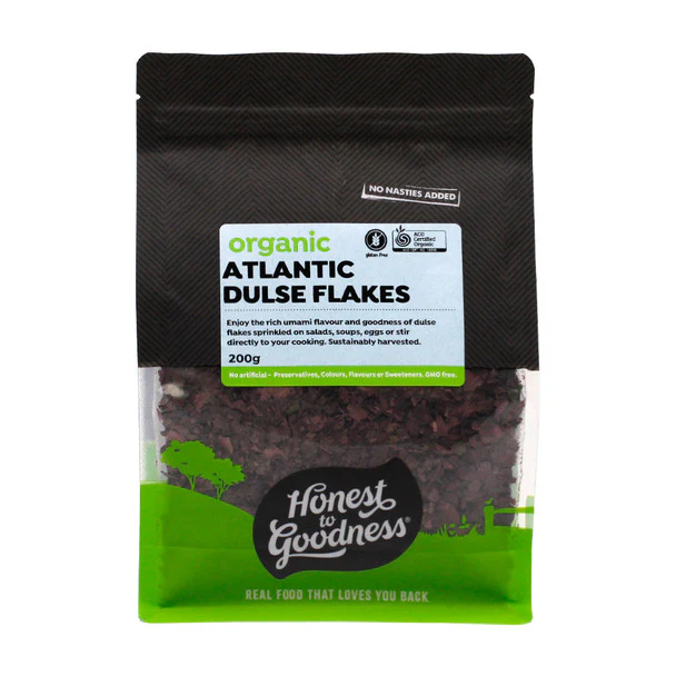 Honest to Goodness Certified Organic Atlantic Dulse Flakes 35g Or 200g, Premium Grade - Image 2