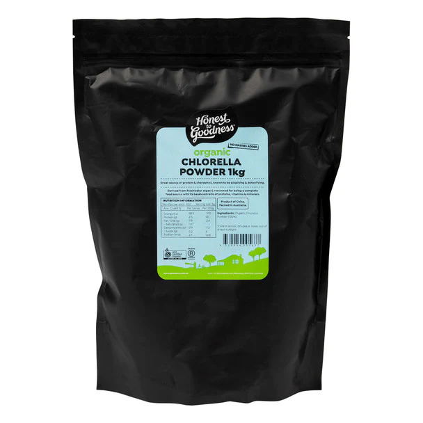 Honest To Goodness Chlorella Powder 1Kg, Australian Certified Organic - Image 2