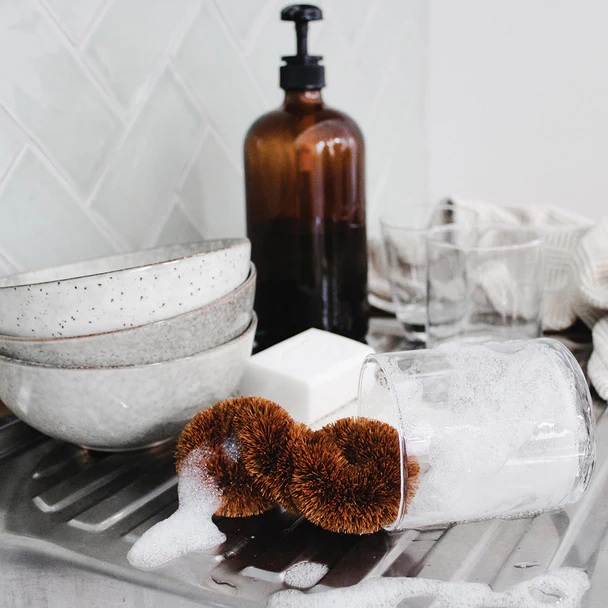 Honest To Goodness Coconut Fibre Twisted Scourer, Tough But Kind To Your Dishes