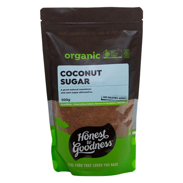Honest To Goodness Coconut Sugar 500g, Australian Certified Organic