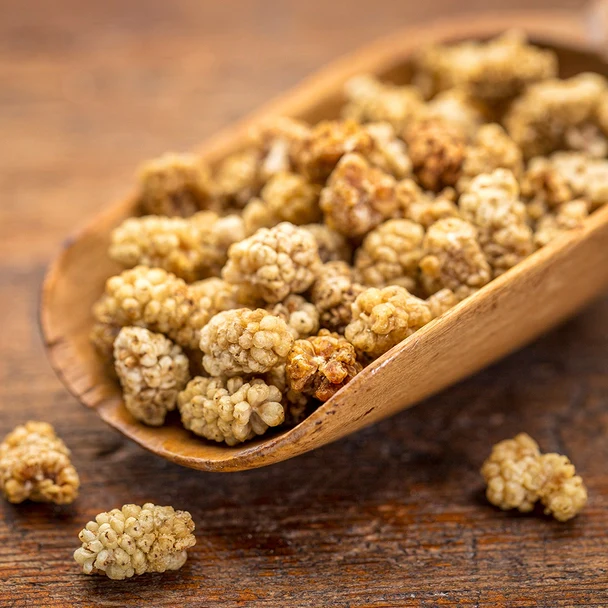 Honest To Goodness Dried Mulberries 175g Or 750g, Australian Certified Organic - Image 2