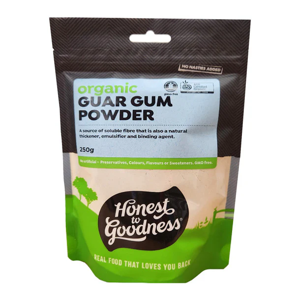 Honest To Goodness Organic Guar Gum Powder 250g, A Source Of Soluble Fibre