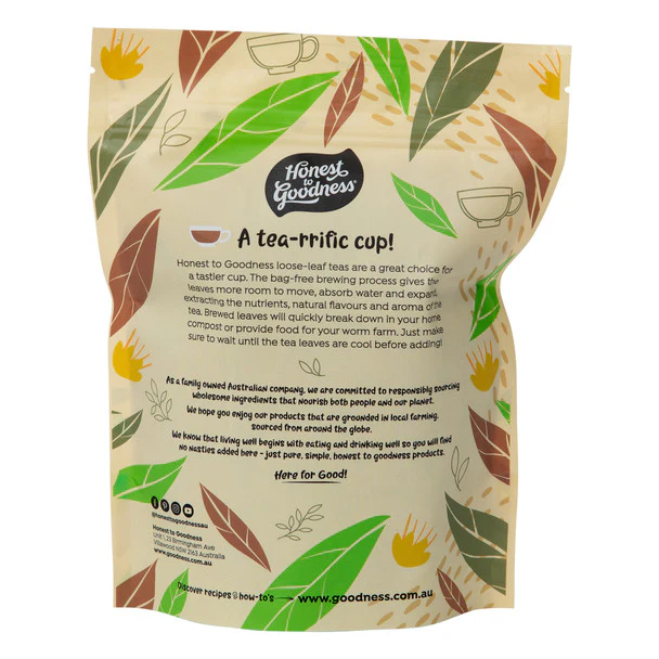 Honest To Goodness Lemon Myrtle 100g, Loose Leaf Tea Certified Organic - Image 2