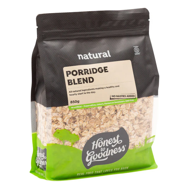 Honest To Goodness Natural Porridge Blend 850g, Quick & Easy To Use - Image 2