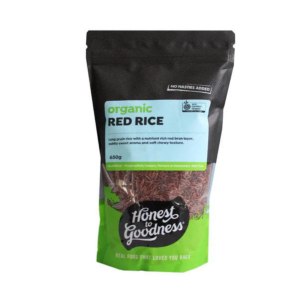Honest To Goodness Red Rice 650g, Australian Certified Organic - Image 2