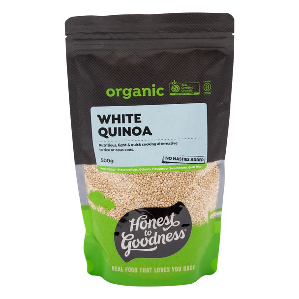 Honest To Goodness White Quinoa Grain 500g Or 1Kg, Gluten Free & Nutritious